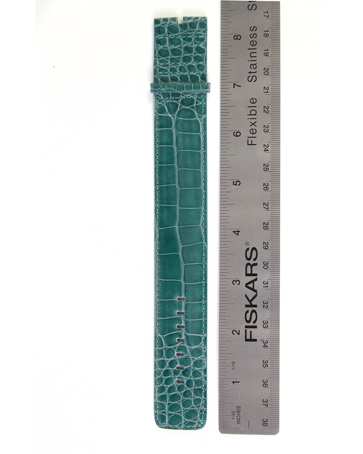 Ecclissi 28mm Green Alligator One-Piece Strap 22595
