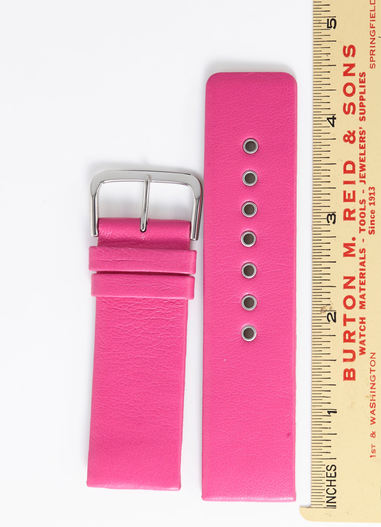 Ecclissi 24mm x 24mm Pink Leather Strap 23205