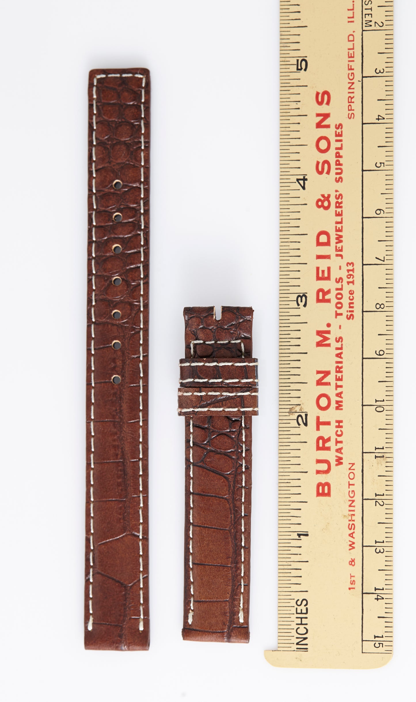 Ecclissi 14mm x 14mm Brown and Blue Double Sided Strap 22675