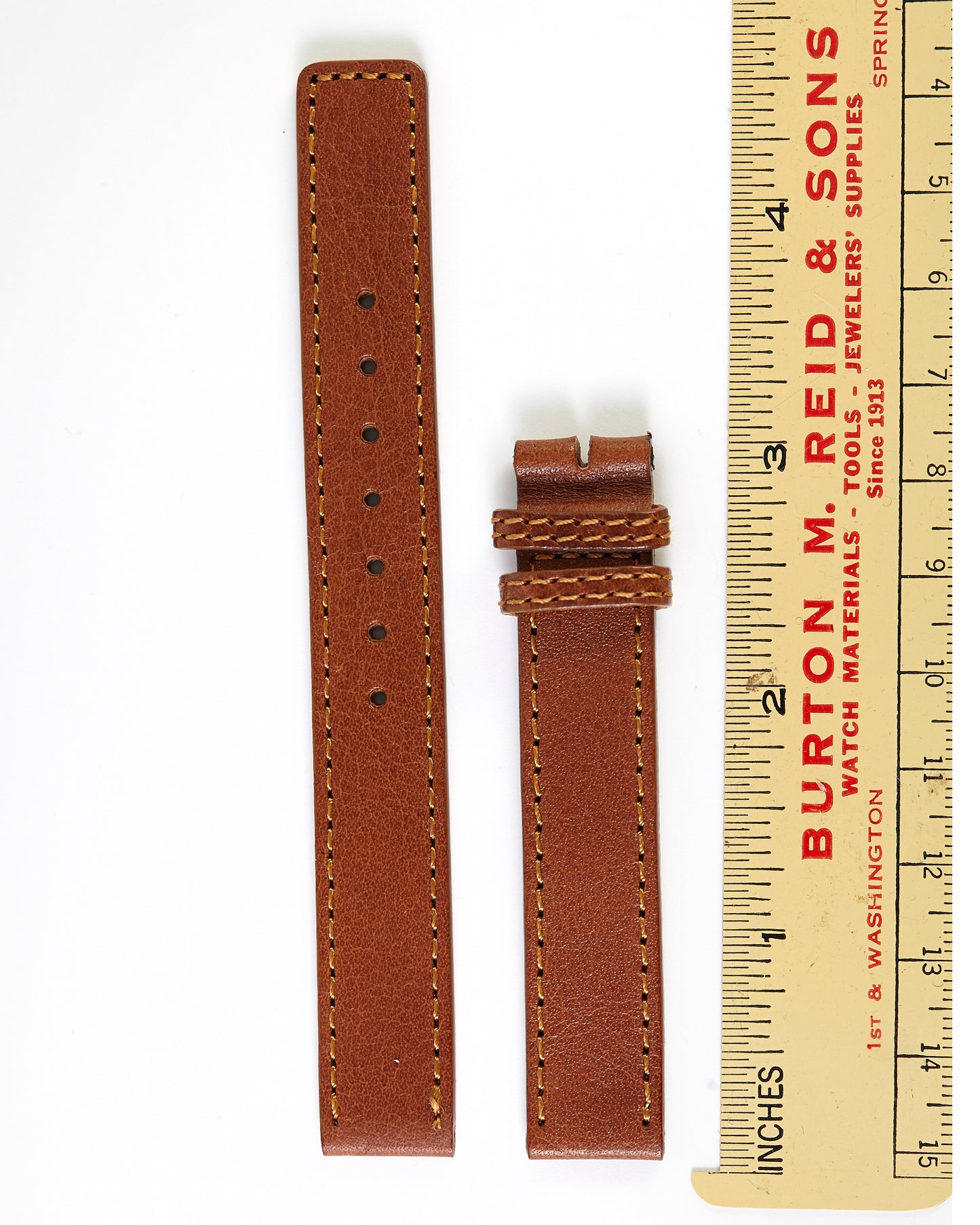 Ecclissi 14mm x 14mm Brown Leather Strap 23690