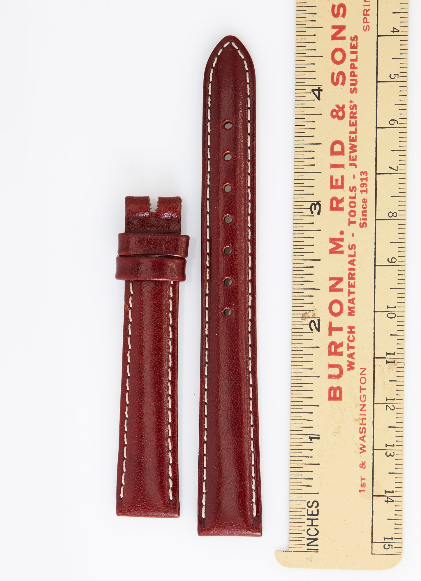 Ecclissi 14mm x 12mm Brown Leather Strap 22515