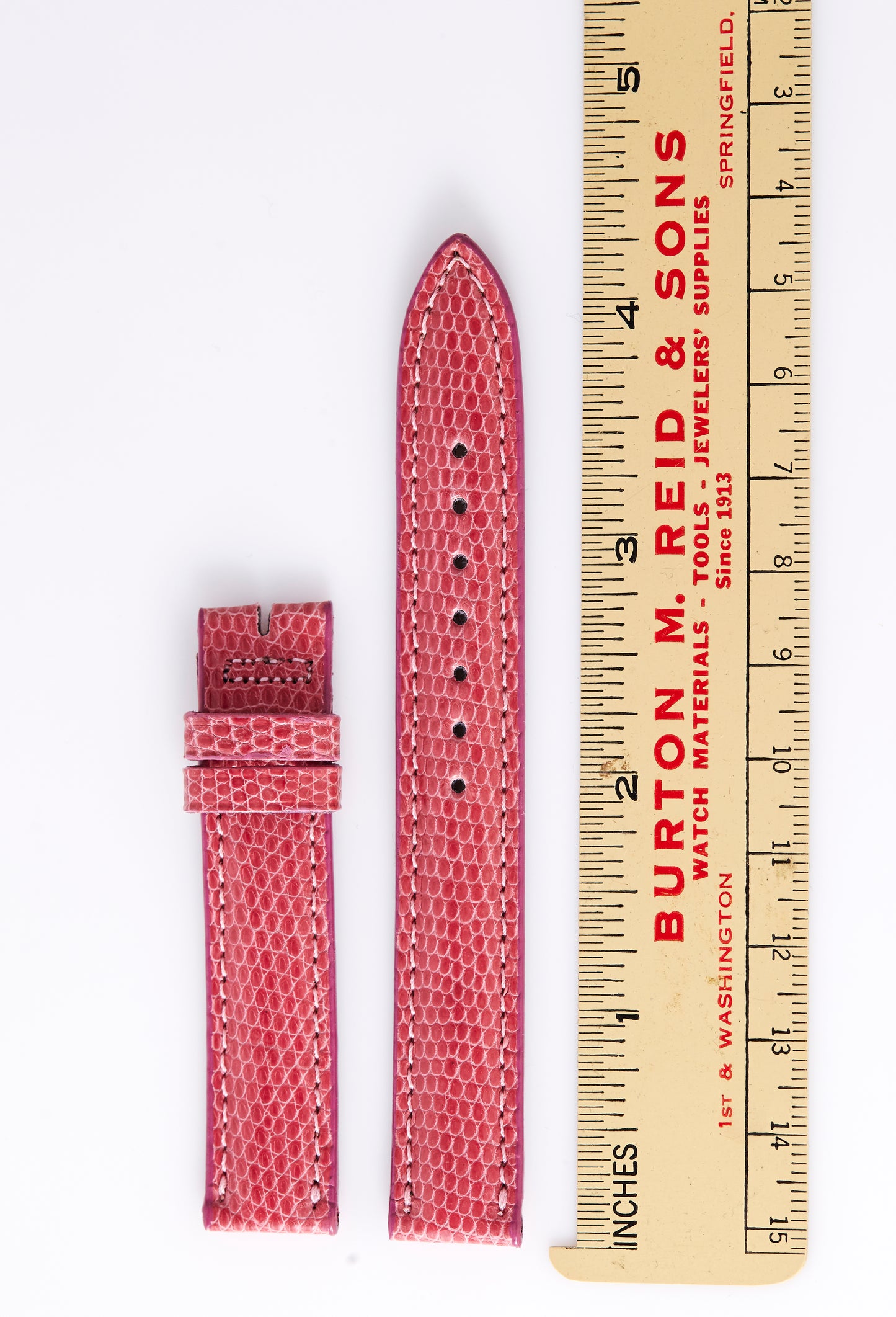 Ecclissi 14mm x 14mm Pink Lizard Strap 121880