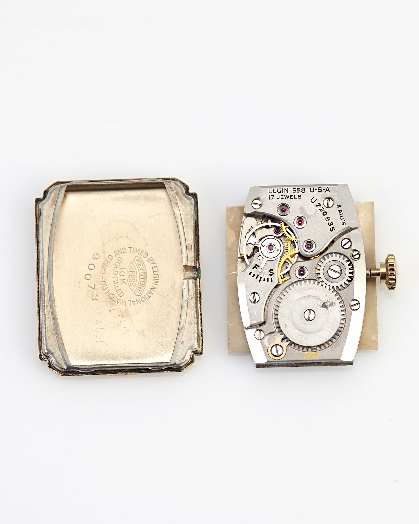 Elgin De Luxe Manual-Wind Vintage Wristwatch