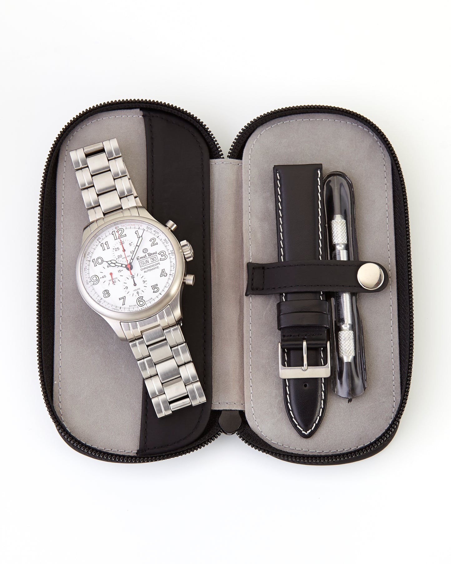 Ernst Benz 47mm ChronoScope White Dial