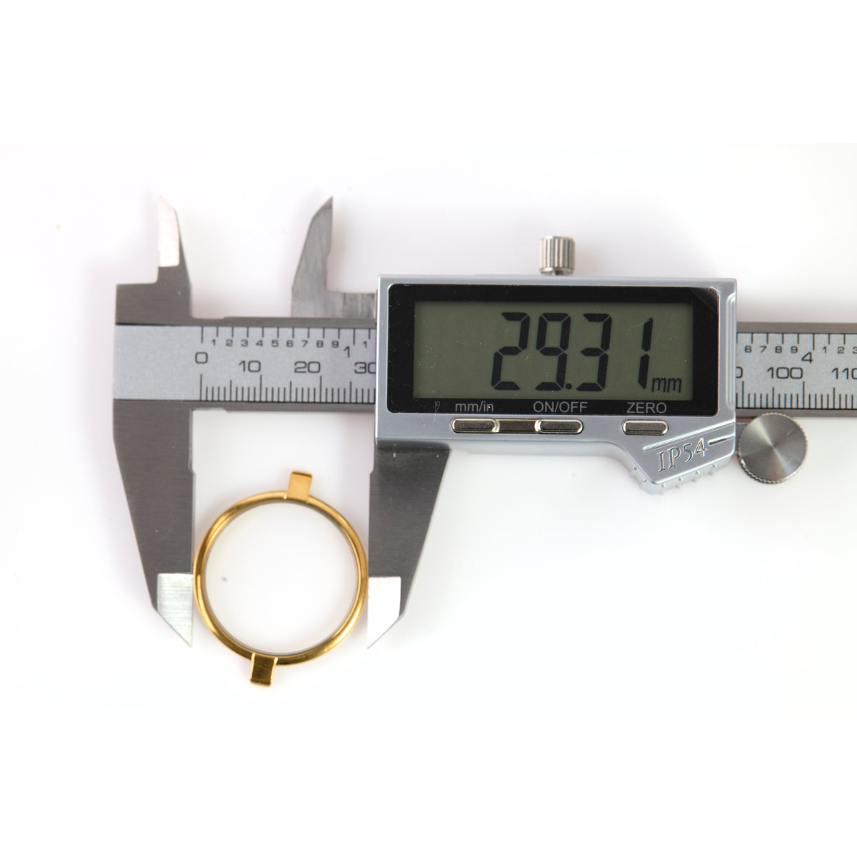Gucci 3400FM Gold Tone Round Watch Bezel Original Replacement Case Part
