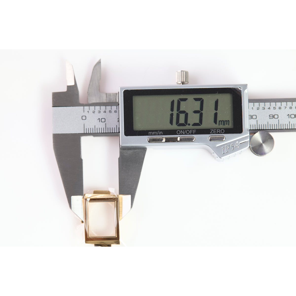Versace rectangular gold tone watch case VERB0003