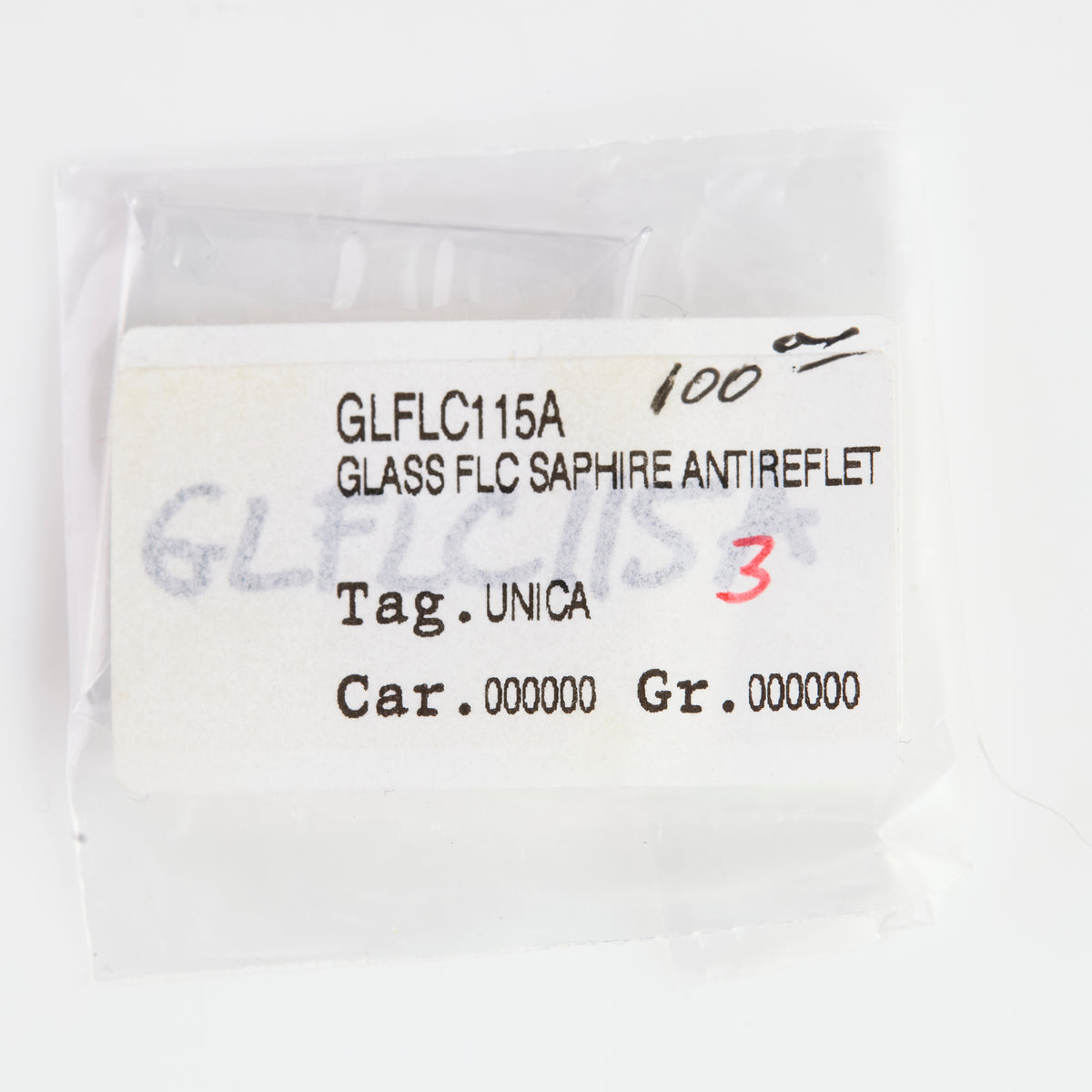 GLFLC115A Sapphire Crystal Glass Anti-Reflective Swiss Made Watch Part New