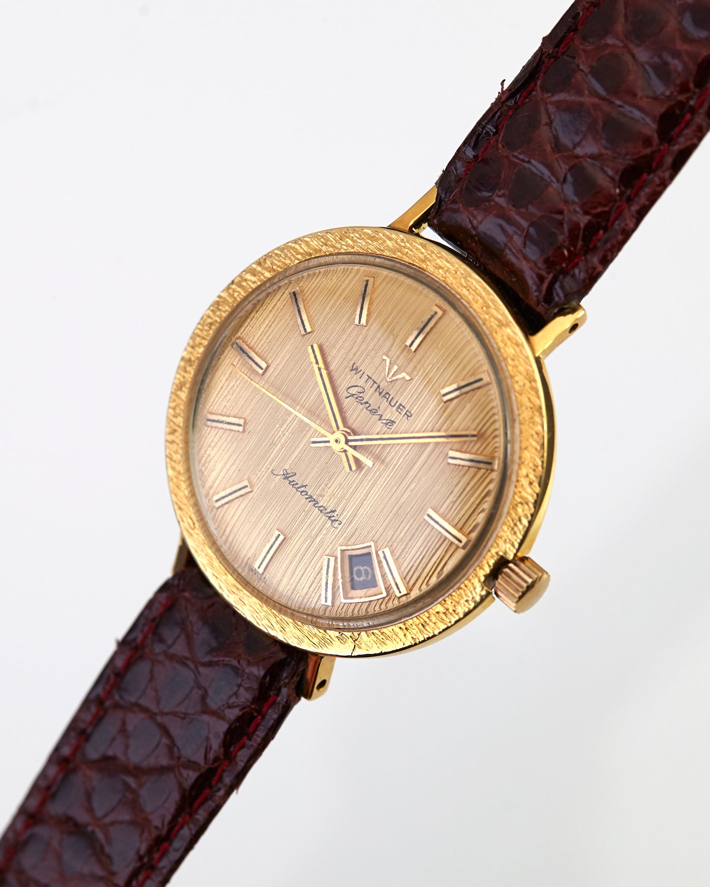 Wittnauer Retro Automatic Date Vintage Wristwatch