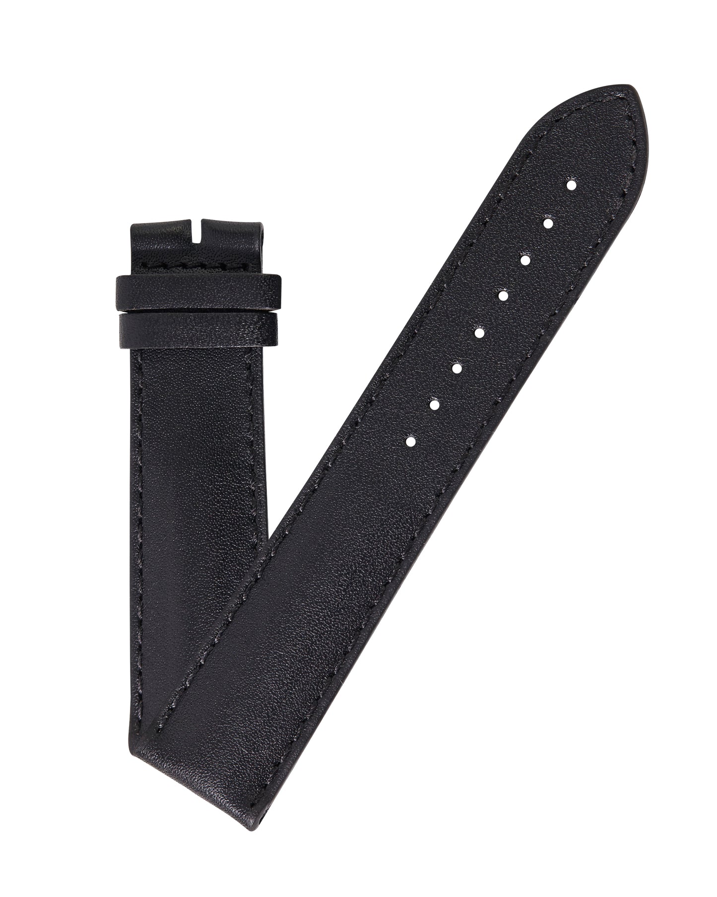 Maurice Lacroix 20mm x 18mm ML740-000029 Pontos Black Leather Strap