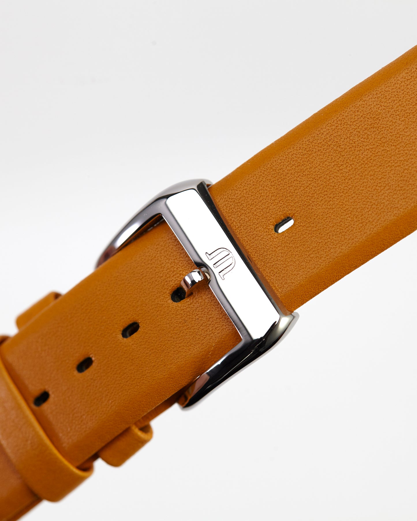 Maurice Lacroix 18mm x 17mm ML760-000006 Sphere Orange Leather Strap