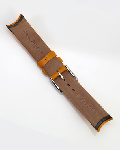 Maurice Lacroix 18mm x 17mm ML760-000006 Sphere Orange Leather Strap