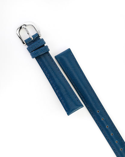 Ecclissi 14mm x 12mm Blue Leather Strap with original Buckle 23795