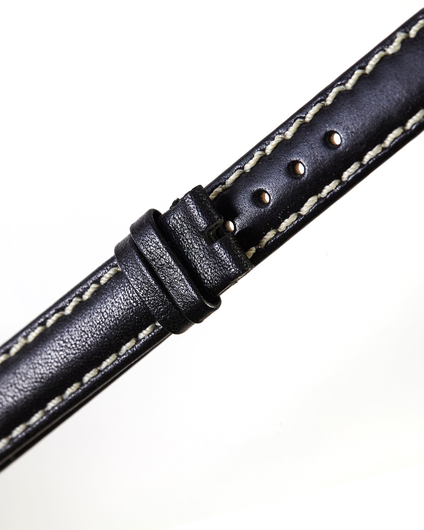 Ecclissi 14mm x 14mm Black Leather Strap 23830