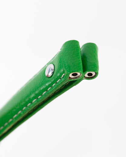 Ecclissi 14mm x 12mm Green Leather Strap original Buckle 23380