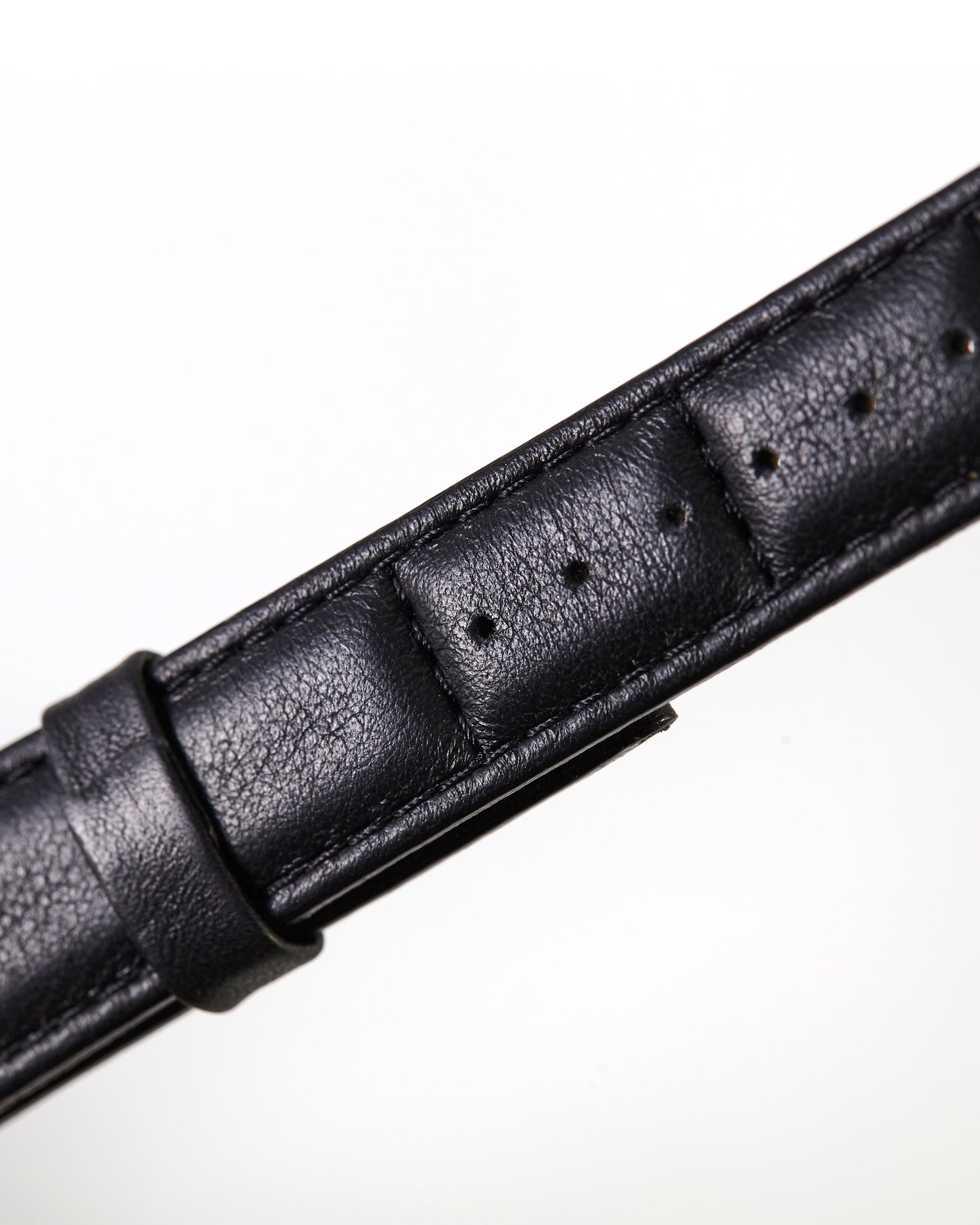 Ecclissi 75385 Black Leather Strap 20mm x 18mm