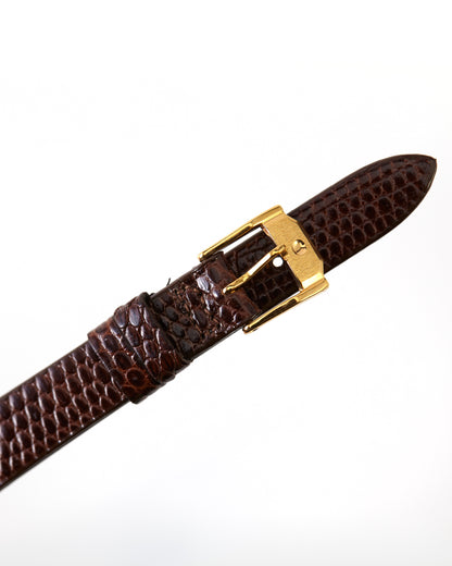 Movado Musuem Brown Lizard Strap 12mm x 10mm