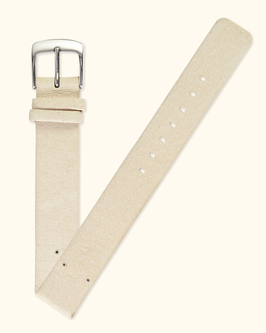 Ecclissi 14mm x 14mm Cream Leather Strap original Buckle 22680 22681 22682