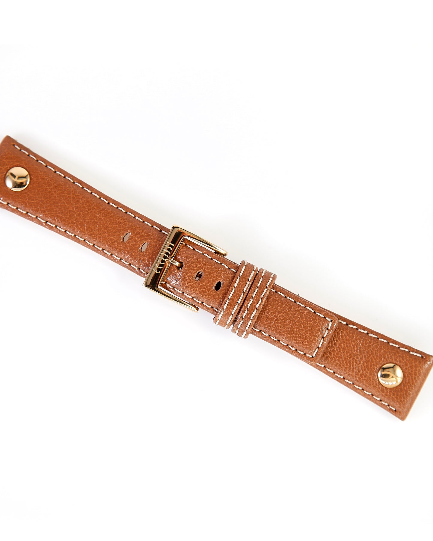 Ecclissi 20mm x 16mm Brown Leather Strap original Buckle 80250