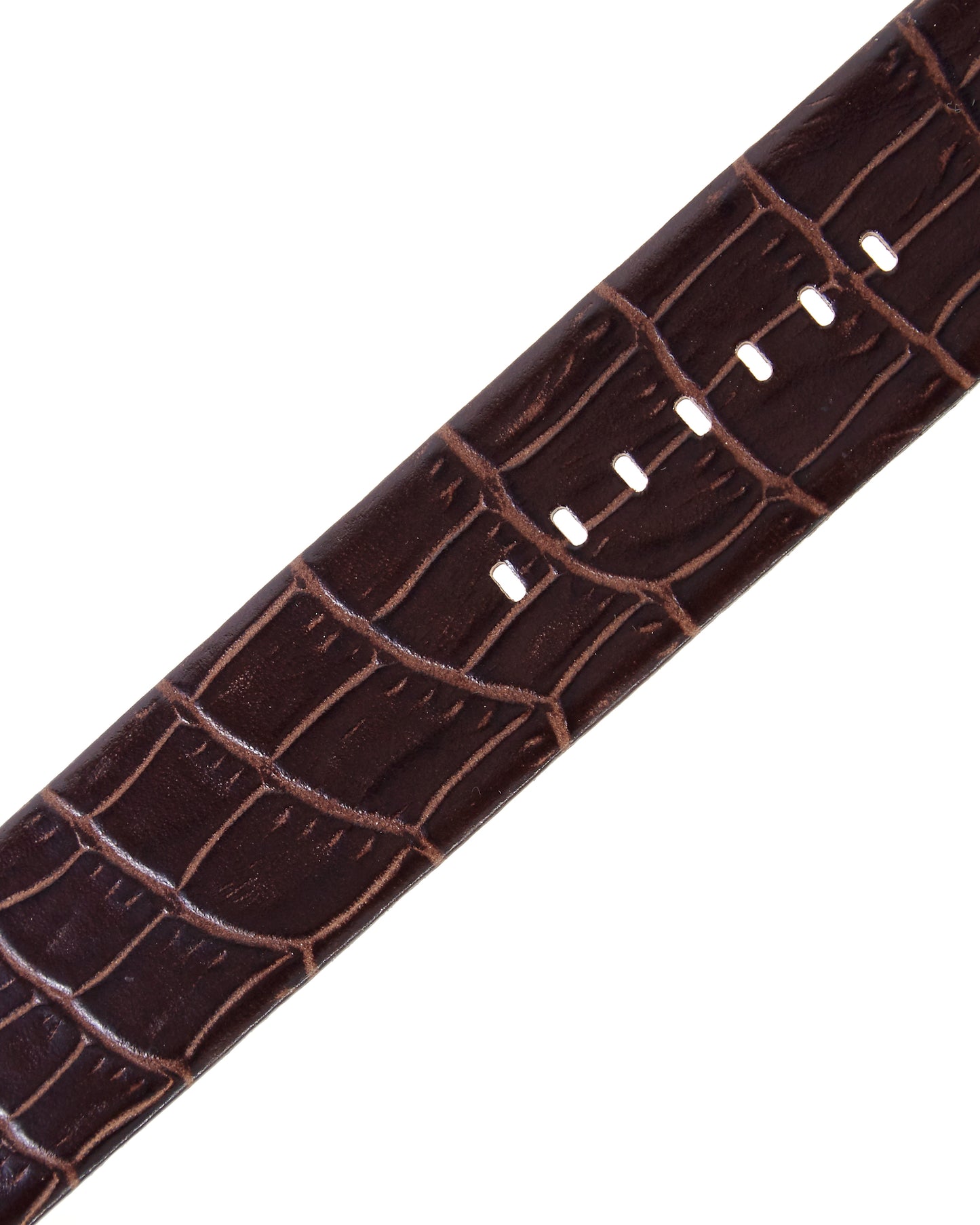 Ecclissi 22595 Brown Leather One Piece Strap 28mm x 28mm
