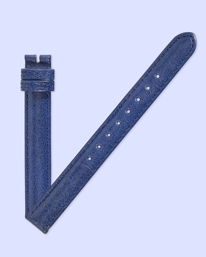 Ecclissi 12mm x 12mm Blue Leather Strap 23670