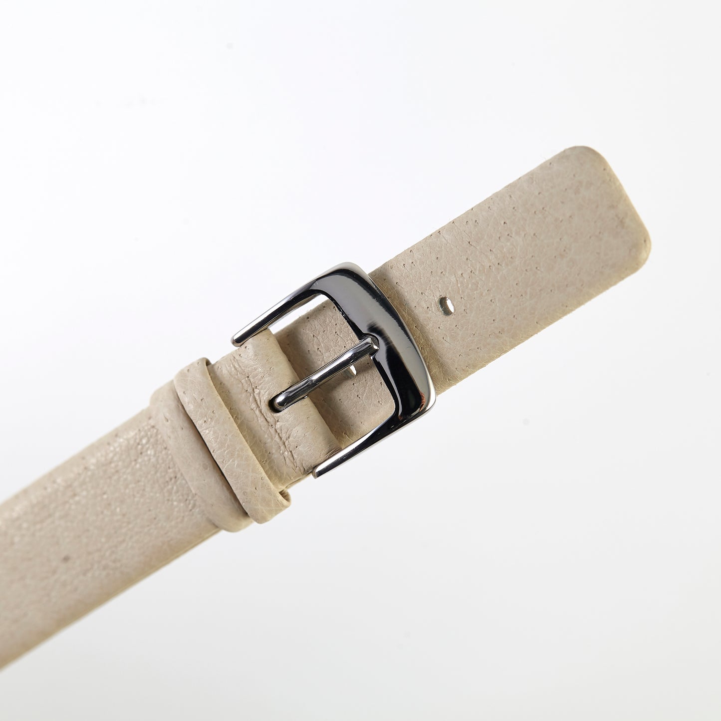 Ecclissi 14mm x 14mm Cream Leather Strap original Buckle 22680 22681 22682