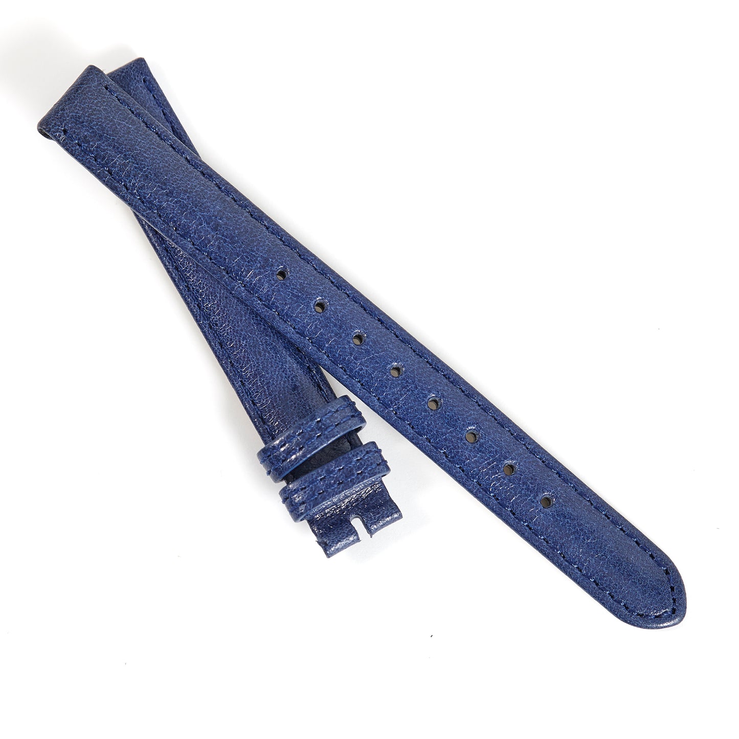 Ecclissi 12mm x 12mm Blue Leather Strap 23670