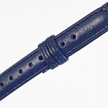 Ecclissi 12mm x 12mm Blue Leather Strap 23670