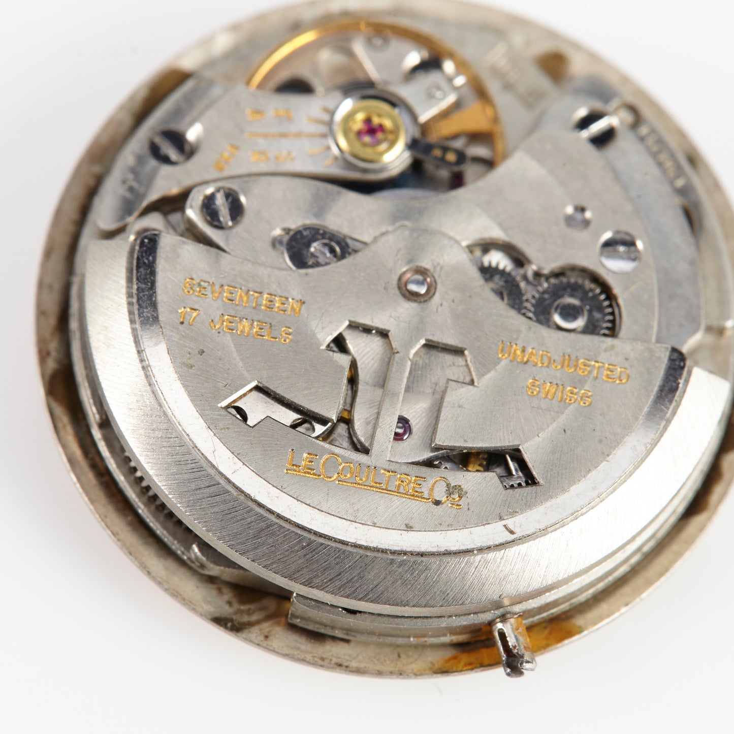 LeCoultre Vintage Watch Movement with Dial