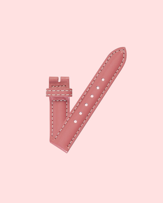 Ecclissi 12mm x 12mm Pink Leather Ladies Strap 23110 23115 23120