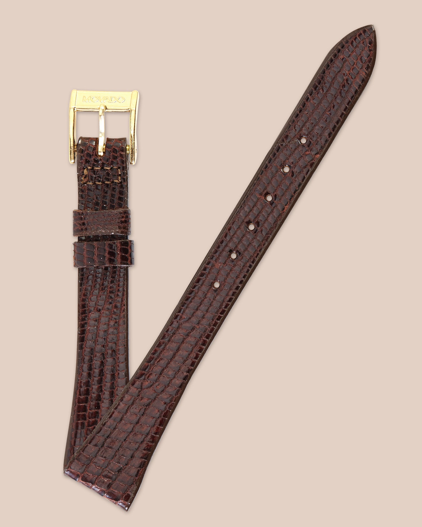 Movado Brown Lizard Strap 14mm x 10mm