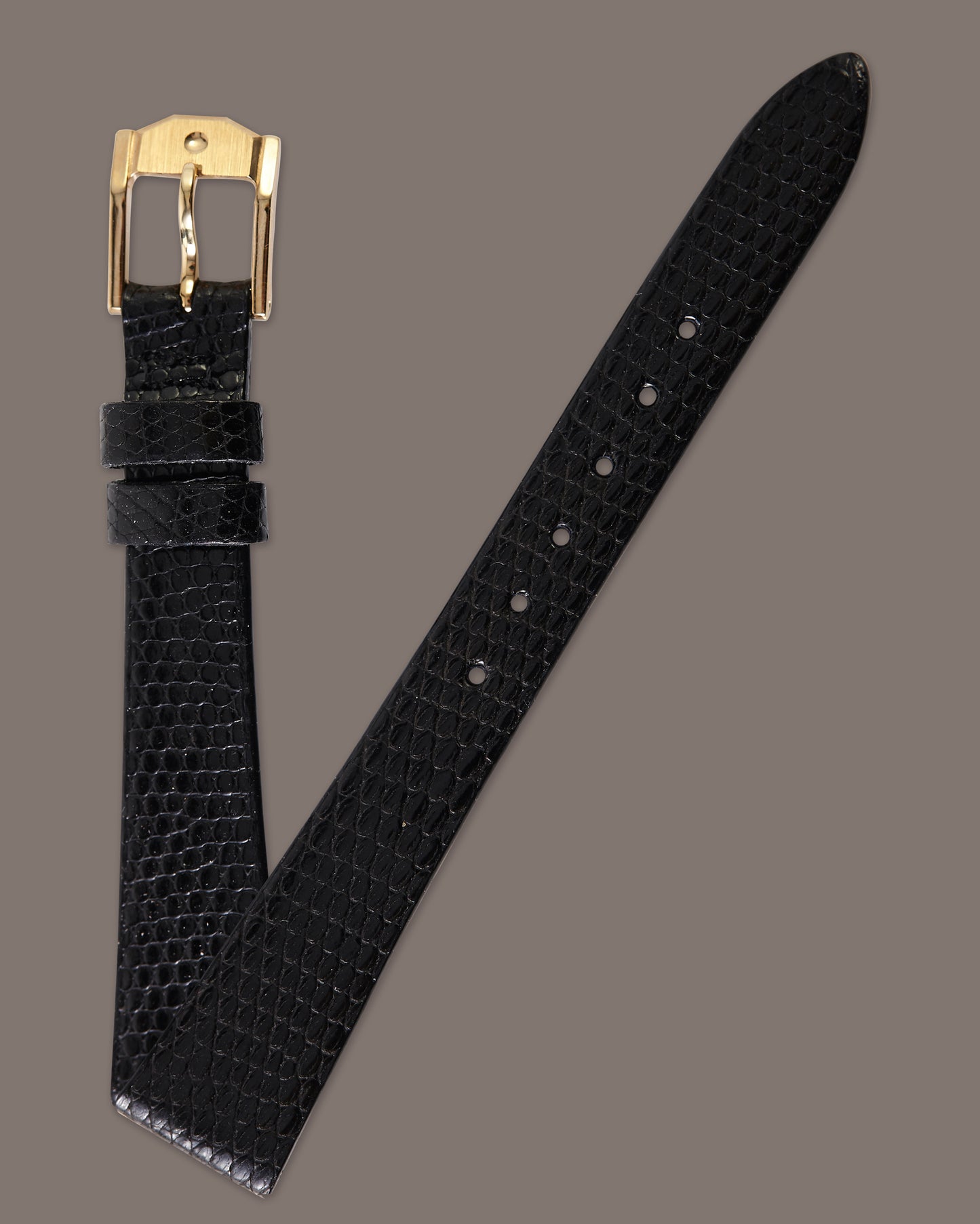 Movado Museum Black Lizard Strap 14mm x 10mm