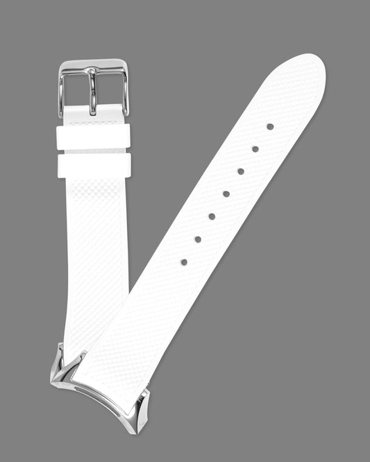 Pandora Imagine Grand C SW1015 Rubber White Strap with Buckle 20mm x 18mm