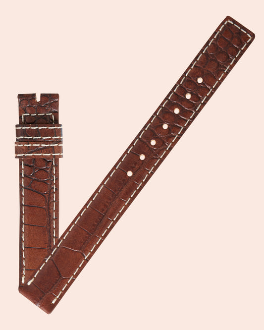 Ecclissi 14mm x 14mm Brown and Blue Double Sided Strap 22675