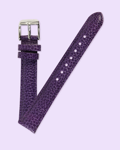 Pandora SW1210 Purple Leather Strap with White Buckle 16xmm x 14xmm