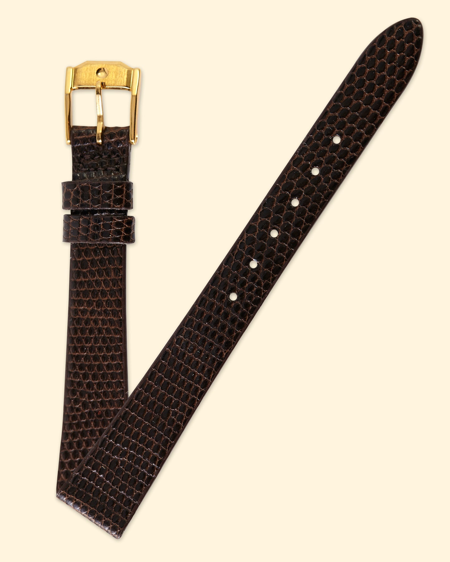 Movado Museum Brown Lizard Strap 13mm x 10mm