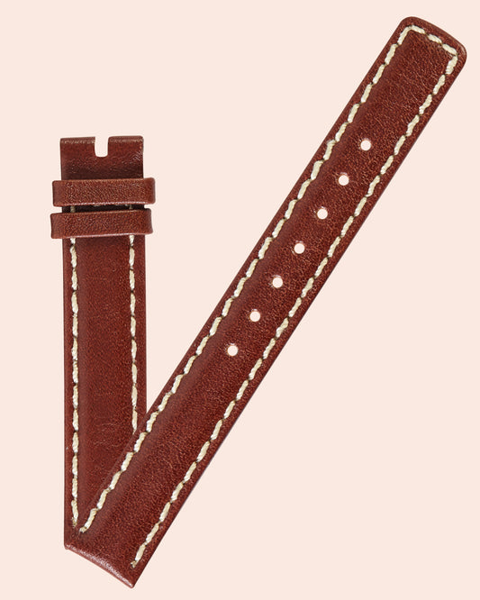 Ecclissi 14mm x 14mm Brown Leather Strap 23830