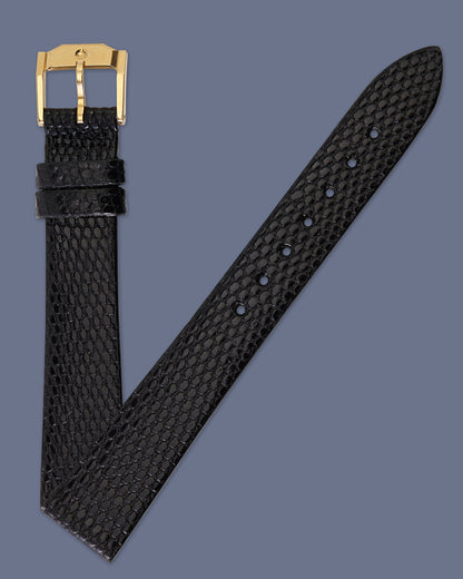 Movado Musuem Black Lizard Strap 17mm x 14mm