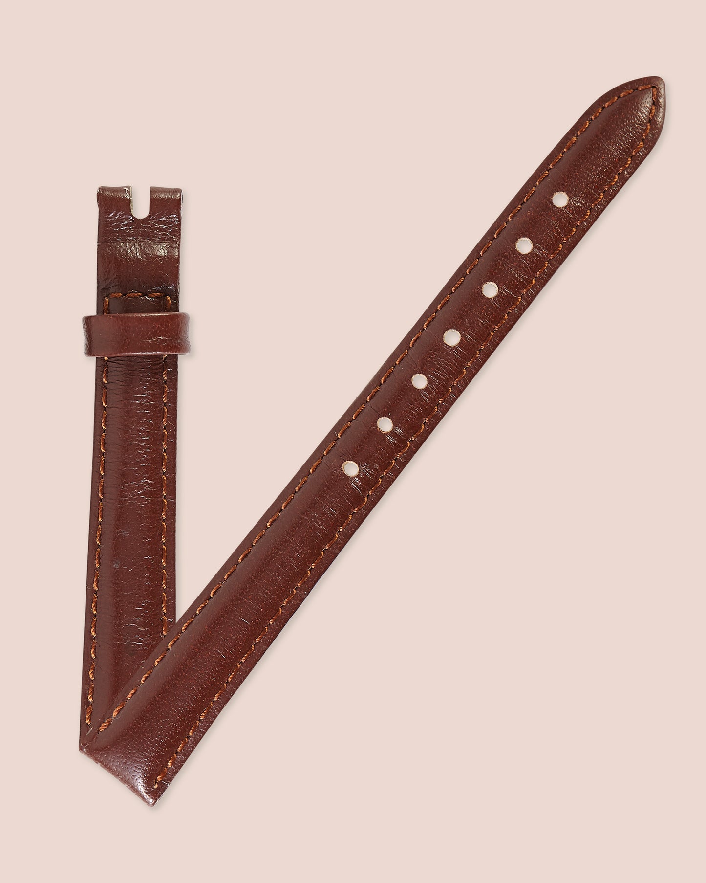 Ecclissi 14mm x 12mm Brown Leather Strap 21770