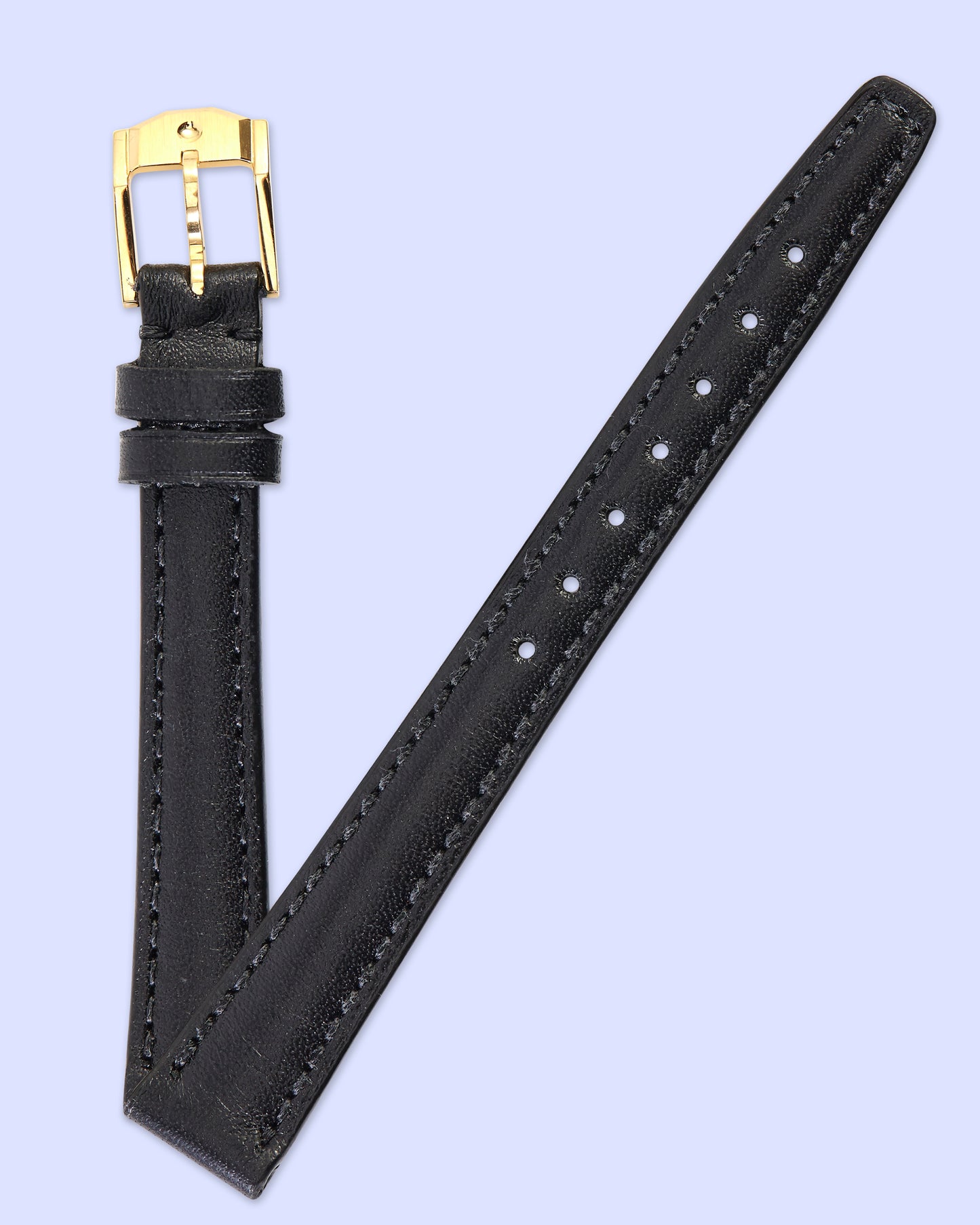 Movado Museum Black Leather Strap 12mm x 10mm
