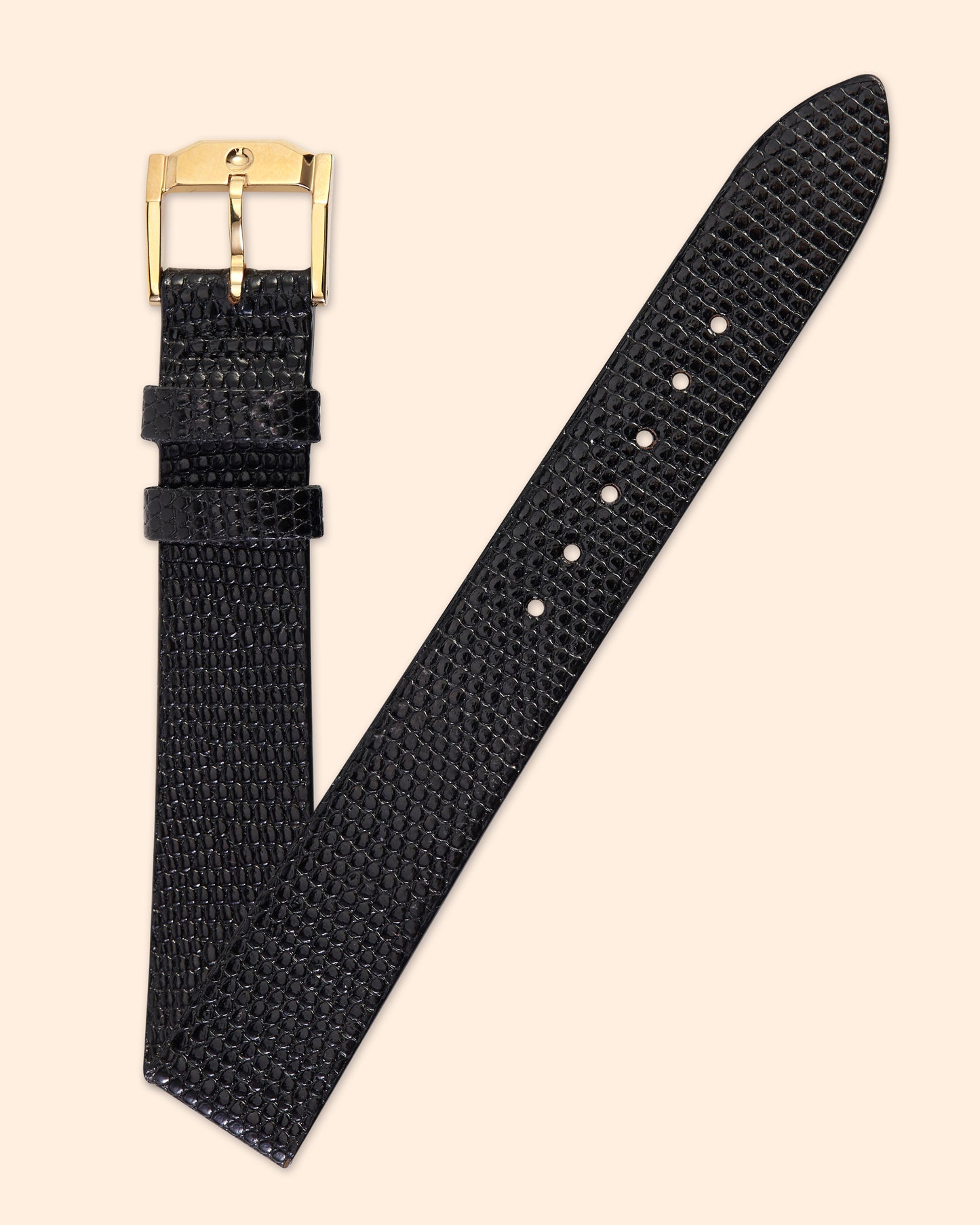 Movado Museum Black Lizard Strap 16mm x 14mm