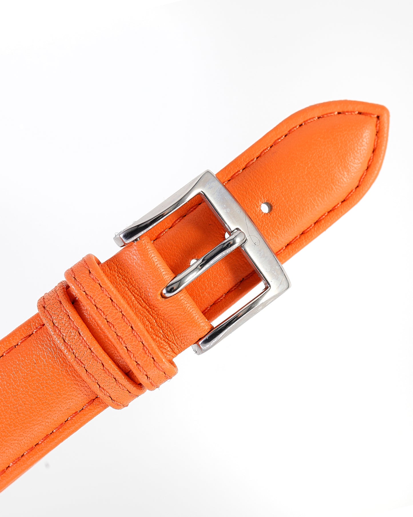 Ecclissi 23155 Orange Leather Strap 20mm x 18mm