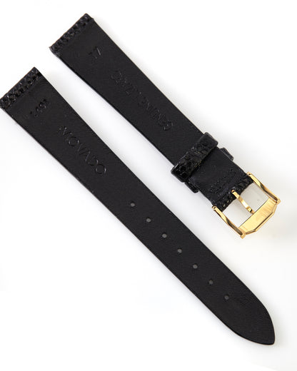 Movado Musuem Black Lizard Strap 17mm x 14mm