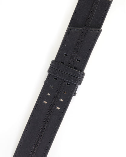 Ecclissi 26mm x 26mm Black Leather Strap 22615