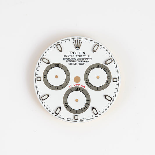 Rolex Dial Cosmograph Daytona White 4130 116519