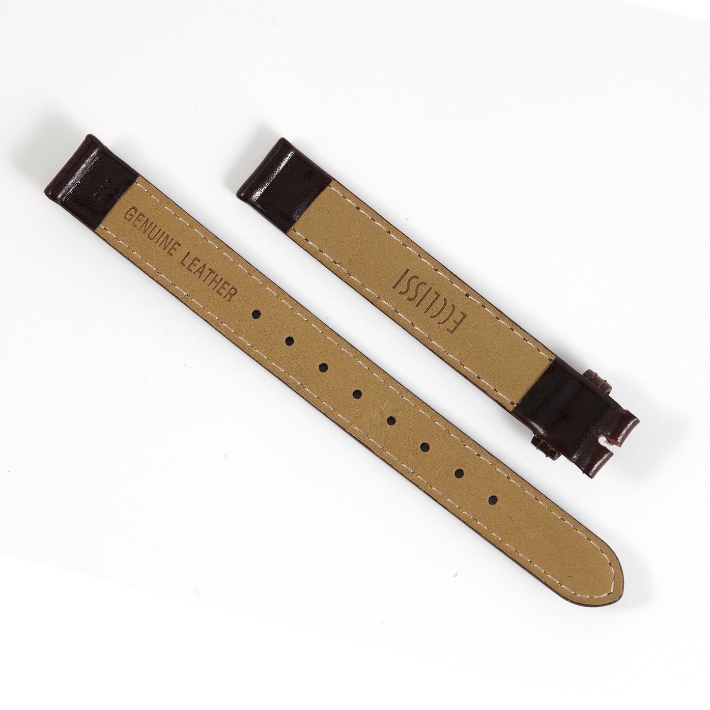 Ecclissi Brown Leather Strap 12mm x 12mm 23670