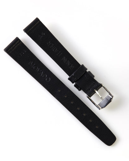 Movado Museum Black Leather Strap 14mm x 12mm