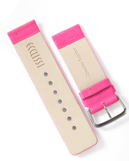Ecclissi 23205 Pink Leather Strap 24mm x 24mm