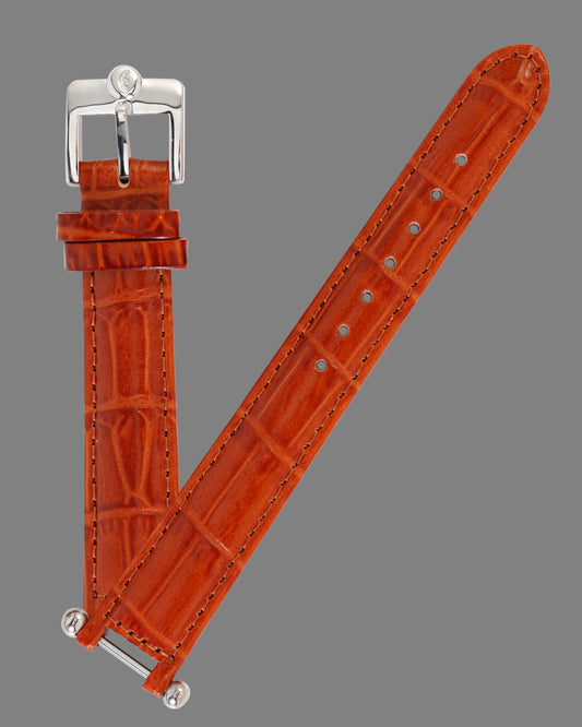 Ecclissi 22340 Red Leather Strap 15mm x 13mm