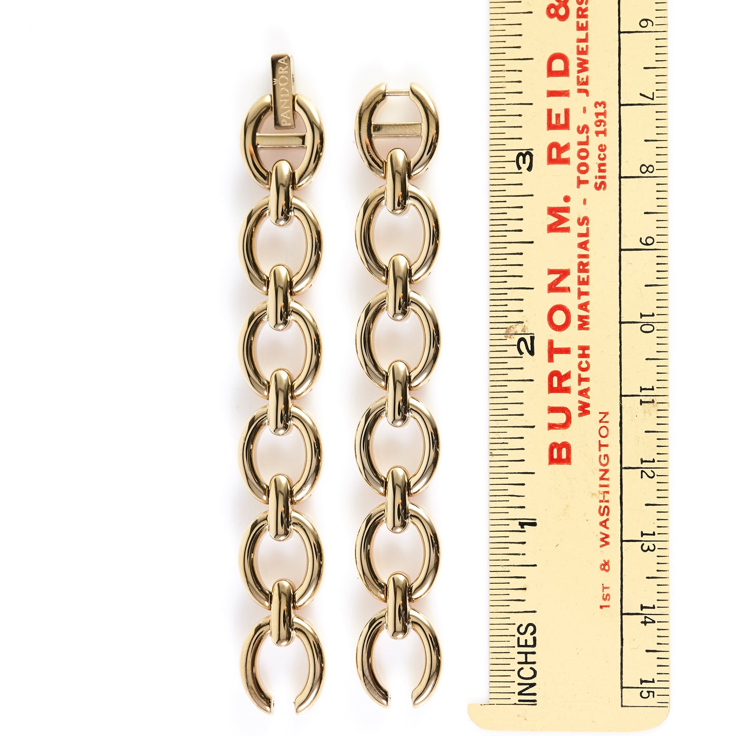 Pandora SW1141 Yellow Gold Plated Stainless Steel Watch Bracelet