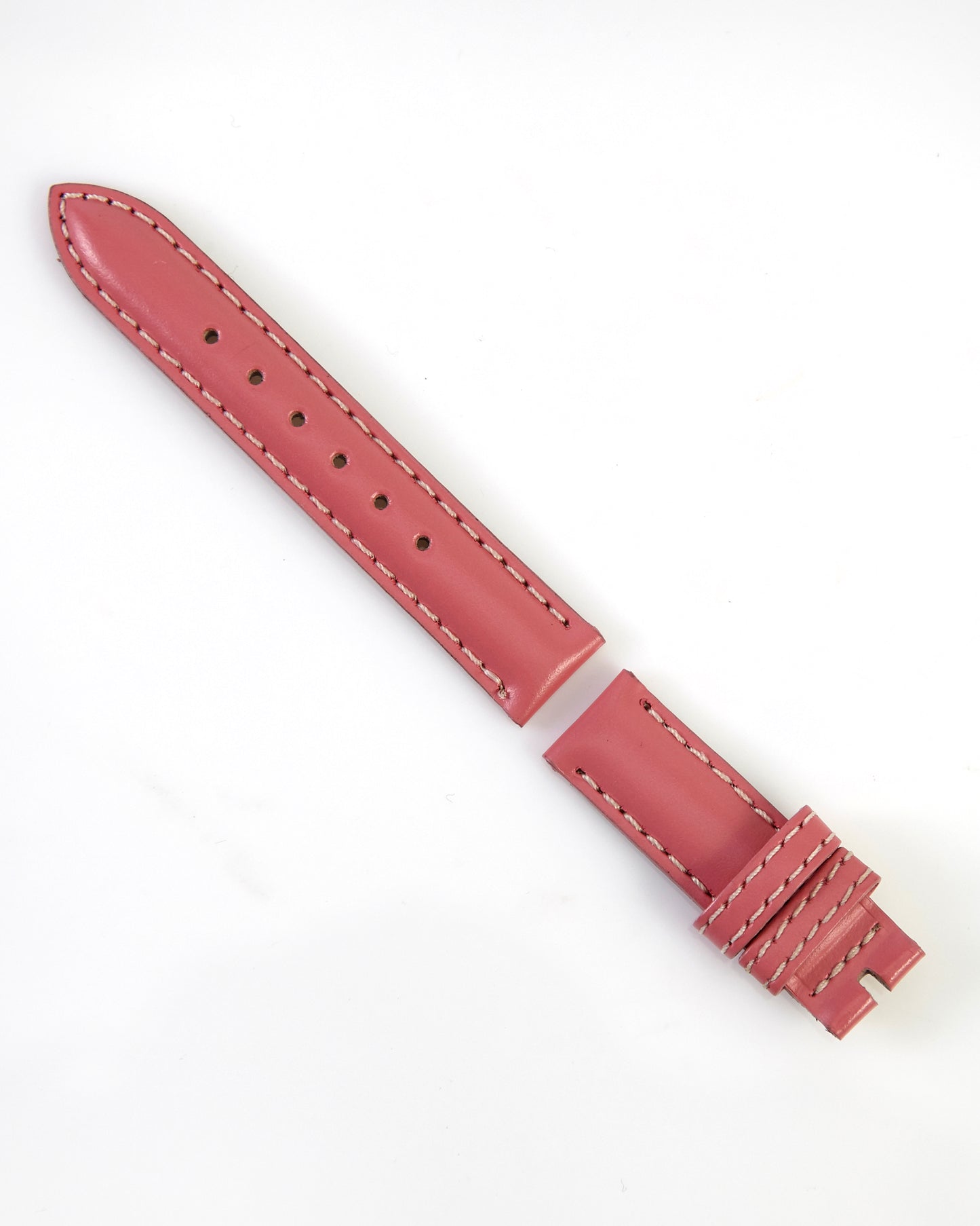 Ecclissi 12mm x 12mm Pink Leather Ladies Strap 23110 23115 23120
